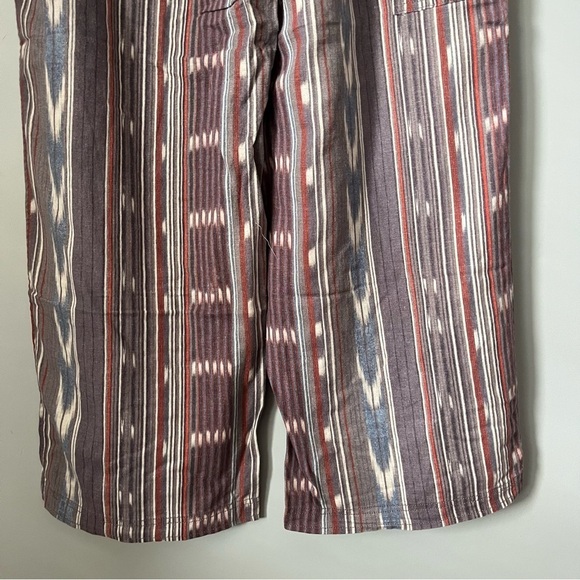 Urban Outfitters BDG Rae Linen Blend Bohemian Printed Cargo Pants Size 8 NWT - Picture 16 of 16